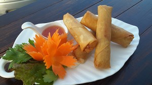 Deep fried spring roll